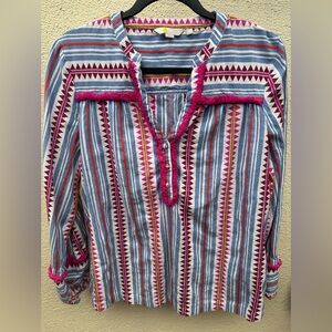 Boden popover boho Multicolor Women's Top